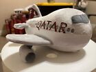 Plush Airplane - Qatar Airways 9 x 9 inches With Box Very Rare