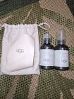 UGG HOME CARE KIT IN CANVAS BAG #2 CLEANER & CONDITIONER #3 SHOE RENEW