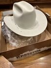 Western Resistol Ridgetop Beaver 5X Cowboy Hat Size 7 1/8 Self-conforming