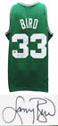 Larry Bird Signed Boston Celtics Green M&N NBA Swingman Jersey - SS & BIRD HOLO