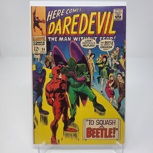 Daredevil #34 (1967): Beetle Marvel Comics 《FN/VF》COMBINED SHIPPING
