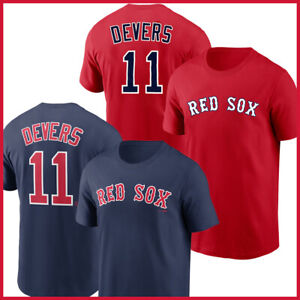 HOT - Men's Rafael Devers Boston Red Sox Name & Number T-Shirt