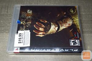 Dead Space 1ST PRINT Black-Label PlayStation 3, PS3 2008 NEW! - FACTORY SEALED!