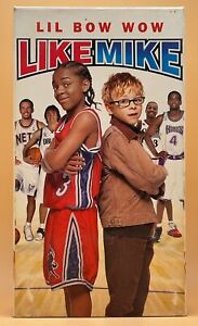 Like Mike VHS 2002 Lil Bow Wow NBA **Buy 2 Get 1 Free**