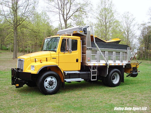 Freightliner FL80 Dump Plow Spreader Truck - 58k Mi. - Cat Diesel - All Records!