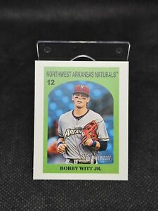 Bobby Witt Jr 2021 Topps Heritage Minors Venezuela Stamp #72TVS-12 Royals