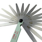 17 Blade Feeler Gauge Dual Metric&SAE Reading Combination Gap Thickness Tool