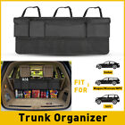 Car Trunk Organizer Accessories Back Seat Storage Bag 8 Pockets 600D Oxford Mesh (For: 2022 Ford Explorer XLT)