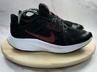 Nike Quest 4 Men’s Size 10.5 Black Red Running Shoes Sneakers DA1105-001