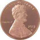 2013 S Lincoln Shield Cent  Proof Penny with ***FREE SHIPPING ***