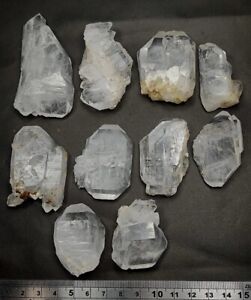 350grams Of Faden Quartz Crystals Lot From Baluchistan, Pakistan.