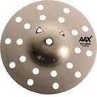 Sabian 8 inch AAX Aero Splash Cymbal - Brilliant Finish (2-pack) Bundle