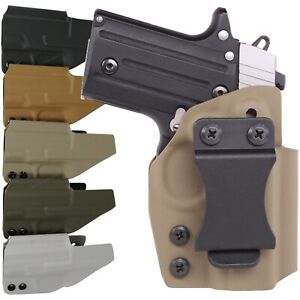 Tuckable IWB KYDEX Belt Gun Holster Fits SIG SAUER® P320SC(Sub C) P365 P238 P938