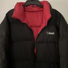 Vtg Rare Bear USA Reversible Puffer Jacket Duck Down Extreme Winter Puffy  90s