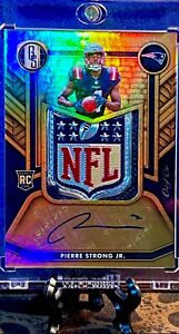 2022 PANINI GOLD STANDARD NFL SHIELD AUTO RPA PIERRE STRONG SSP 1/1 RC BROWNS
