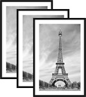 24X36 Poster Frame Set of 3, Display Pictures 20 X 30 with Mat or 24 X 36 withou