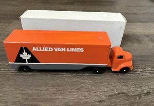 Ralstoy Semi Truck With Allied Van Lines Canada Logo Diecast Ford COE Paint Chip