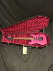 1987 BC Rich ST III Iridescent Pink Guitar W/Coffin Case-Excellent!!!