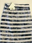 Element Women's Cotton Blend Beach Casual Florence Tie Dye Striped Maxi Skirt
