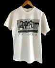 Vintage Friends TV Show Promo T-Shirt Size L Black/White Photo Milkshakes 1995