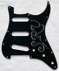 For US Fender 11 hole SRV Stratocaster Guitar Pickguard Scratch Plate,Black