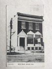 A2796 Postcard WI Wisconsin State Bank Hilbert