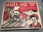 Vintage Marx HO Train Set #16850 Locomotive And Cars Track W/ Box Complete