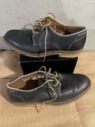 Men's Shoes Size 8.5 M Navy Leather Lace Up Johnston & Murphy