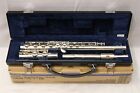 New ListingYamaha YFL-221 Flute Nickel Silver Plated with Hard Case