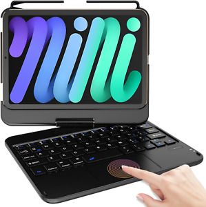 Ipad Mini 6 Case with Keyboard, Keyboard Ipad Mini 6Th Generation 2021 8.3-Inch