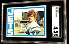 JOHN RIGGINS 1972 Topps #13 New York Jets Hall of Fame Rookie RC CSG 4.5 VG/EX+