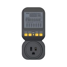 Spartan Power Energy Meter Electricity Usage Monitor 15A, 1800 Watt Maximum