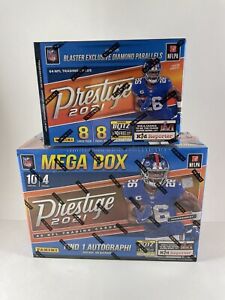 Panini Prestige 2021 NFL Football Mega Box and Blaster Box - 1 Auto - 104 Cards