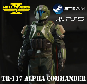 HELLDIVERS 2 TR-117 Alpha Commander Twitch Drops ( STEAM/PS5)