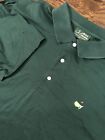 Amen Corner Augusta Masters Golf Polo Shirt Men's XL Green 60’s Two Ply