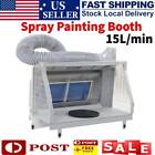 Master Airbrush Portable Hobby Paint Spray Booth Kit with Exhaust Fans/Lights