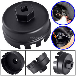 For Toyota Lexus 64MM 14 Flutes Oil Filter Cap Wrench Cup Socket Remover Tool