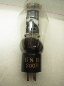 WESTERN ELECTRIC  300B rare 1940's  TV7 tested