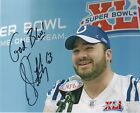 JEFF SATURDAY Signed 8.5 x 11 Photo Signed REPRINT Football INDIANAPOLIS COLTS