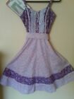 Handmade Gunne Sax Dress Purple NEW size 12