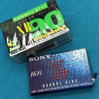 Radio Shack XR90 Cassette Tapes - 3 pack - Normal Bias, + 1 Sony HiFi 90 min