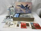 Hasegawa 1:48 Scale F-18C Hornet Model Kit 07026 Extras Photoetched Resin Decals