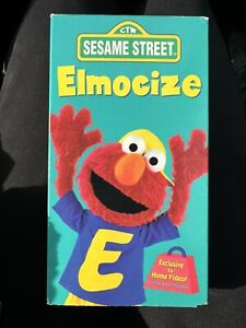 New ListingSesame Street - Elmocize (VHS, 1996)