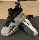 Nike Air Jordan XXXIII 33 All Star Silver Black AQ8830-005 Men's Size 10.5