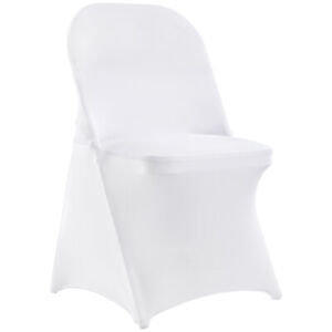 VEVOR White 12/30 PCS Stretch Spandex Chair Covers Wedding Banquet Decoration