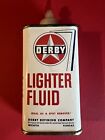 Rare Vintage Derby Refining Co. Lighter Fluid Can Tin Clean Oiler 4 oz NOS