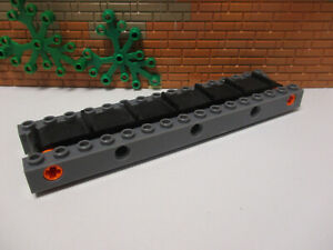 (A3/7) LEGO Conveyor Belt Dark Grey 92715c01 Technic 6987 60104 60036 10764 3677