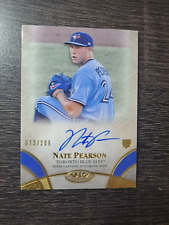 2021 Topps Tier One Break Out Autographs Nate Pearson auto /209 Blue Jays