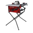 Craftsman 10-In 15-Amp Portable Compact Jobsite Table Saw with Folding Stand New