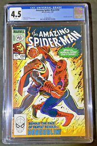 Amazing Spider-Man # 250 🌟CGC 4.5🌟 w/ White Pages 1984 featuring Hobgoblin